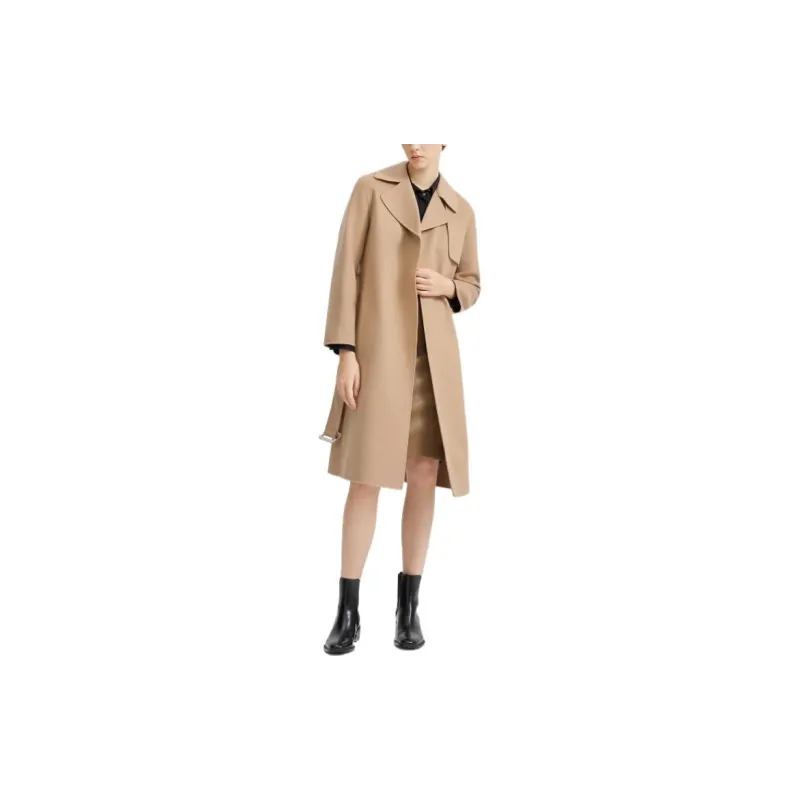 THEORY Belted Wrap Trench Coat-1