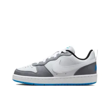 Nike Court Borough Low Recraft 'Platinum Cool Grey Photo Blue' GS