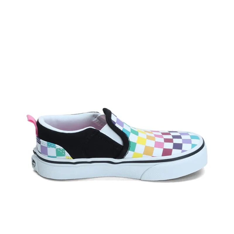 Vans Asher Kids 'Party Checkerboard'-1