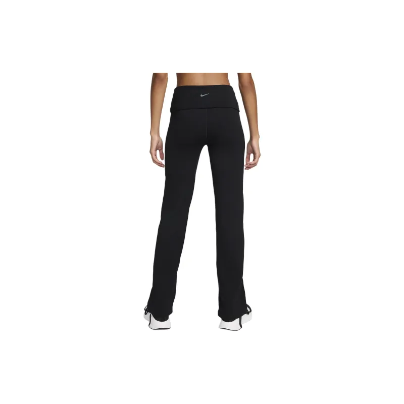 Nike One Women's Dri FIT High Waisted Fold Over Pants-2