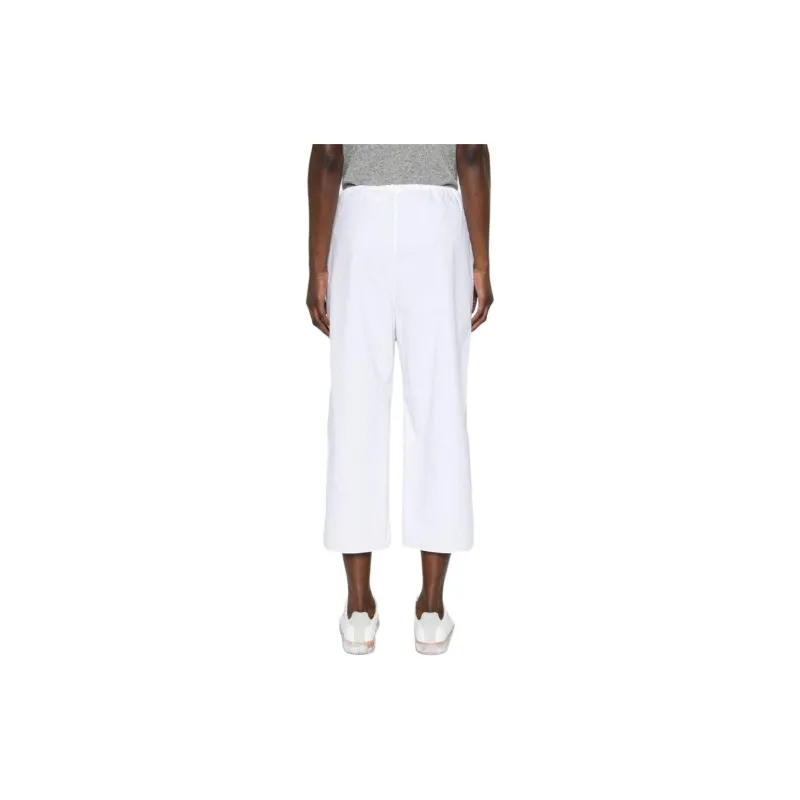 THE ROW Jugi Drawstring waist Cotton Trousers-2