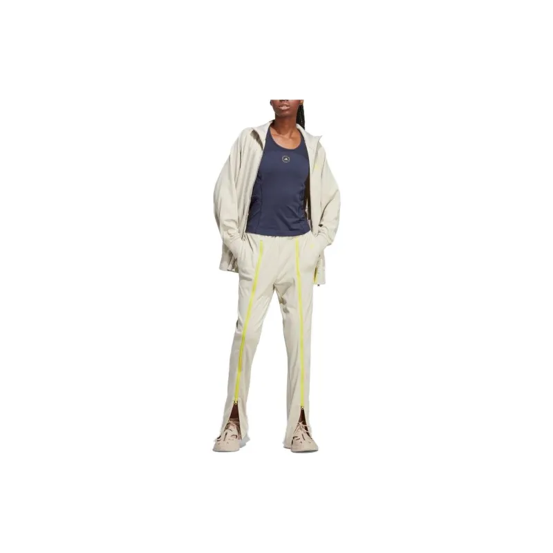 Adidas Knitted Sweatpants Women's Light Yellow-1