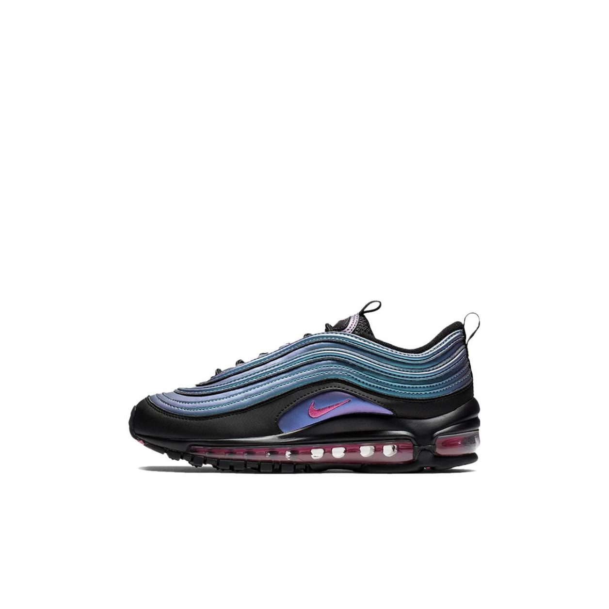 Air vapormax 97 black/persian violet grade school kids' shoe hotsell