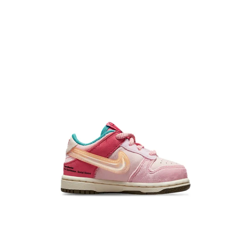 Nike Dunk Low Social Status Free Lunch Strawberry Milk TD-1