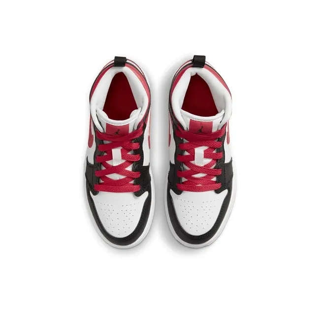 Jordan 1 Mid PS White Very Berry-3