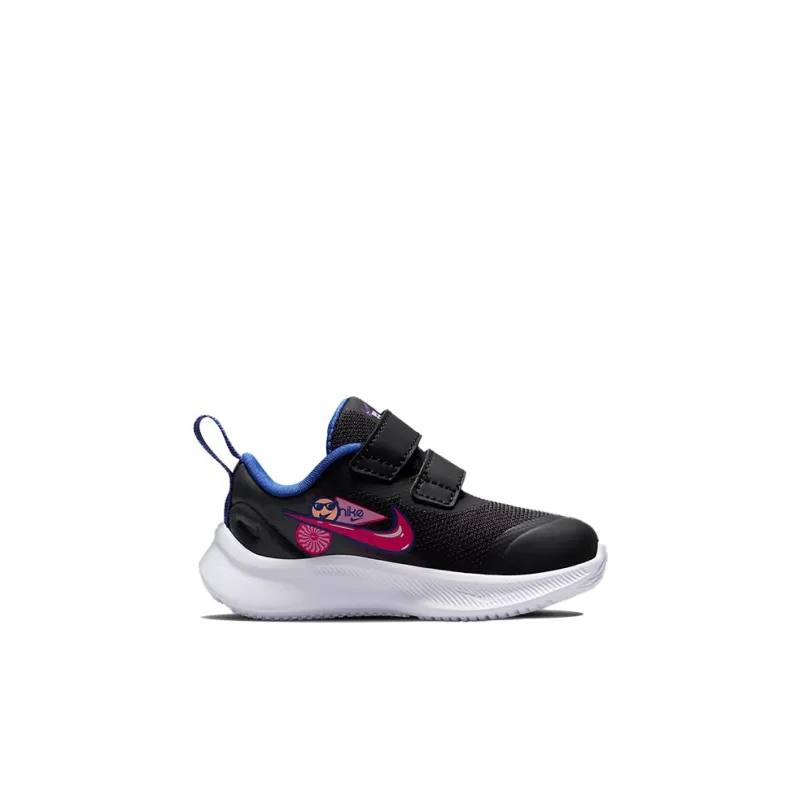 Nike Star Runner 3 Low Top Toddler Shoes Black Infant And Toddler-1
