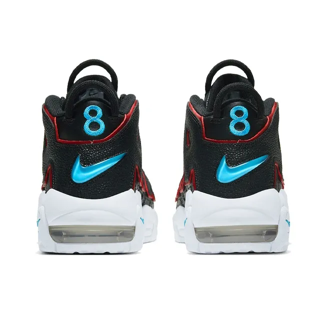 Nike Air More Uptempo Black Fusion Red GS-3