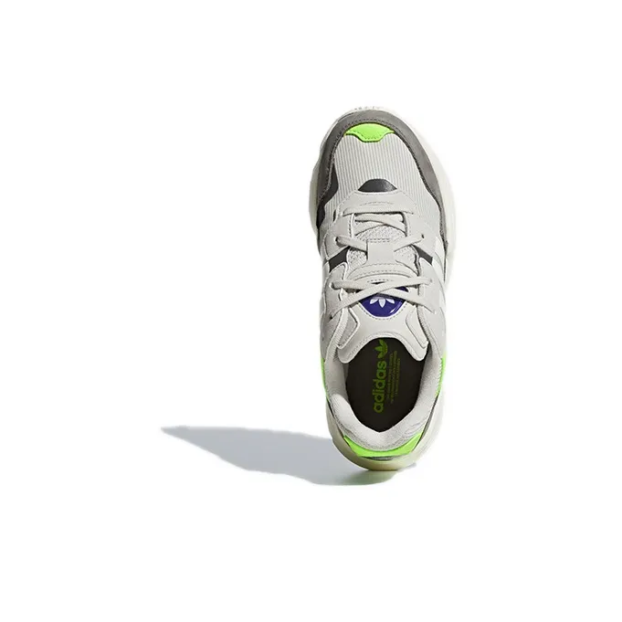 Adidas Yung-96 J 'Clear Brown Solar Green'-4