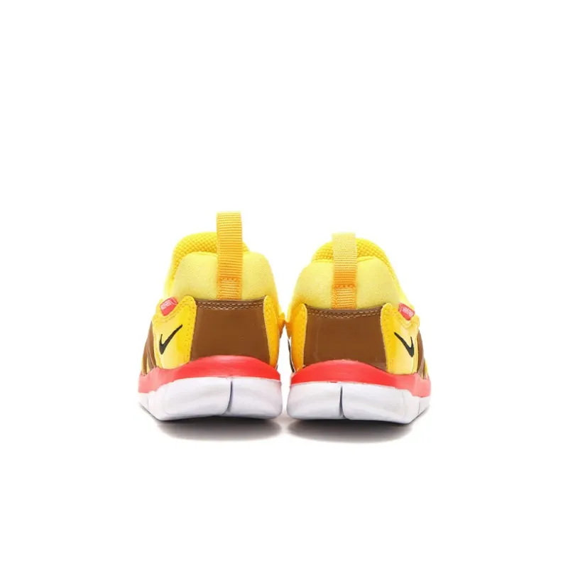 Nike Dynamo Free SE Slip Resistant Cushioning With Rebound Low Top Toddler Shoes Yellow Infant And Toddler-4