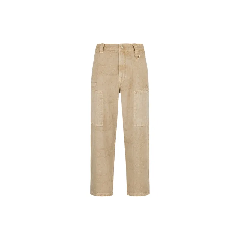 EVISU Casual Pants Men's Apricot-1