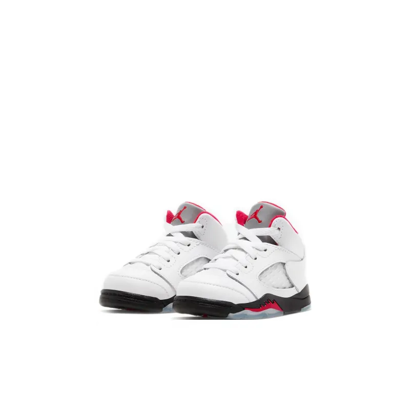 Jordan 5 Retro Fire Red Silver Tongue 2020 TD-2
