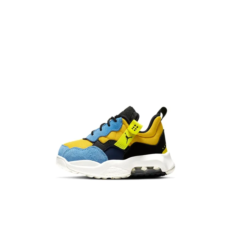 Jordan MA2 'University Gold' Low-Top Running Shoes Black Yellow Blue Infant And Toddler-0