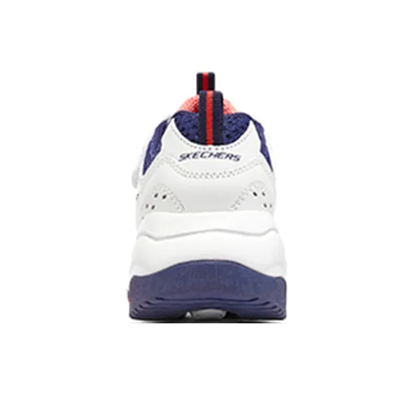 Skechers Kids Lifestyle Shoes White Blue Teenagers-3