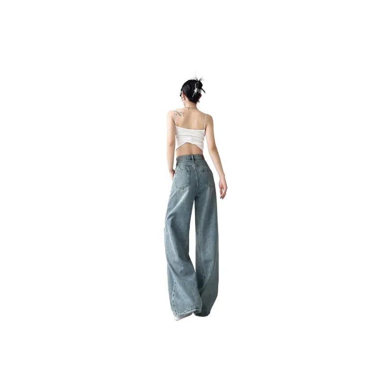Kazakhstan Jeans Women's Vintage Blue-1