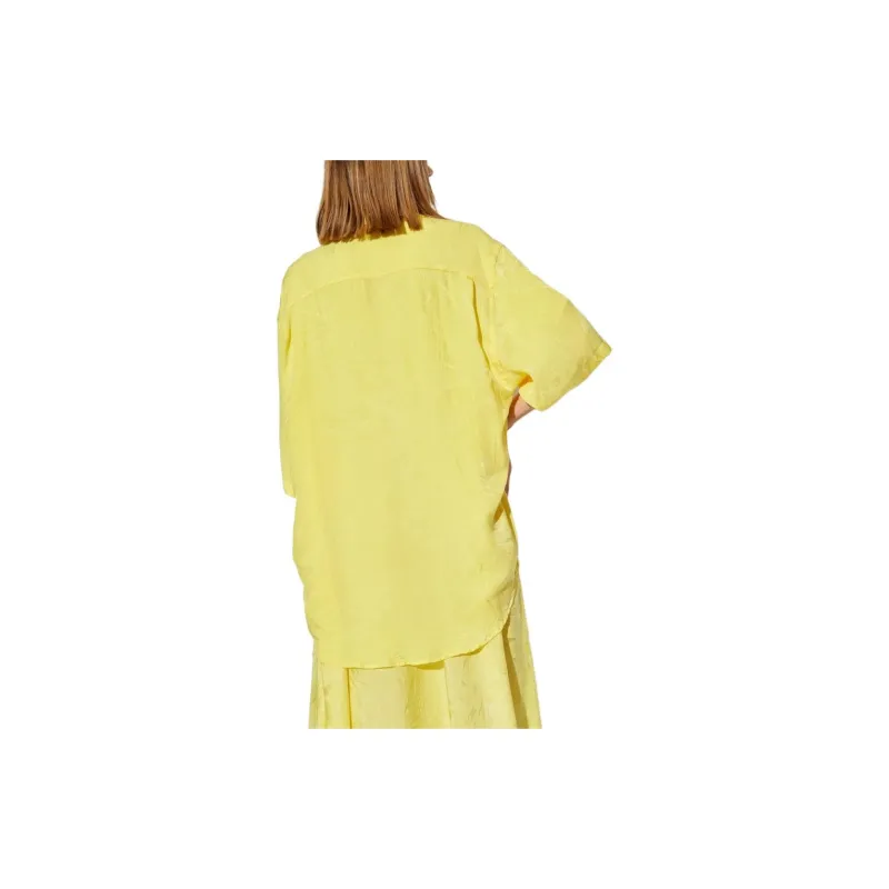 Balenciaga Collared Short Sleeve Shirt-3