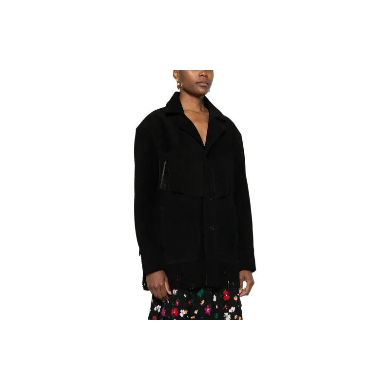 Polo Ralph Lauren Fringed Suede Jacket-3