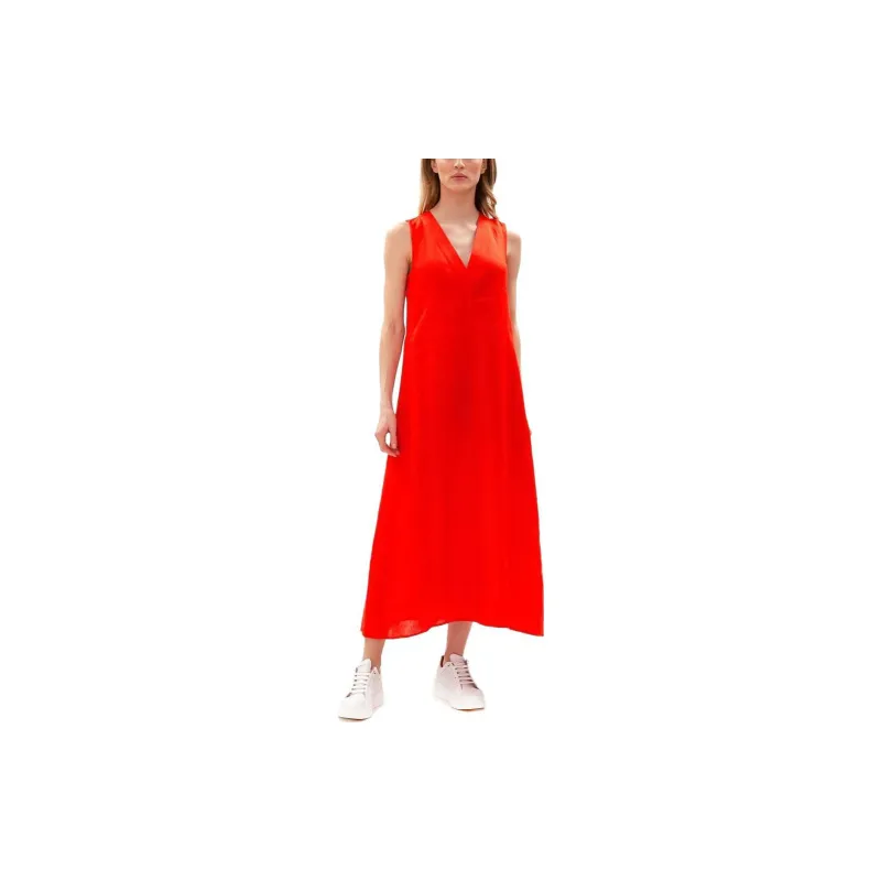 MaxMara Sleeveless Dress Women's Red-1