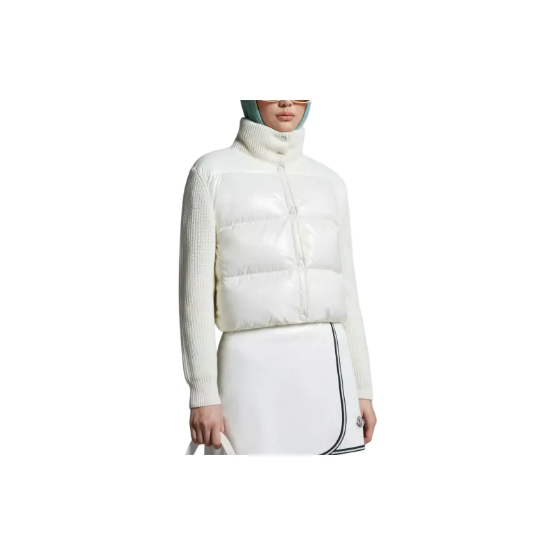 Moncler Quilted Wool Cardigan-2