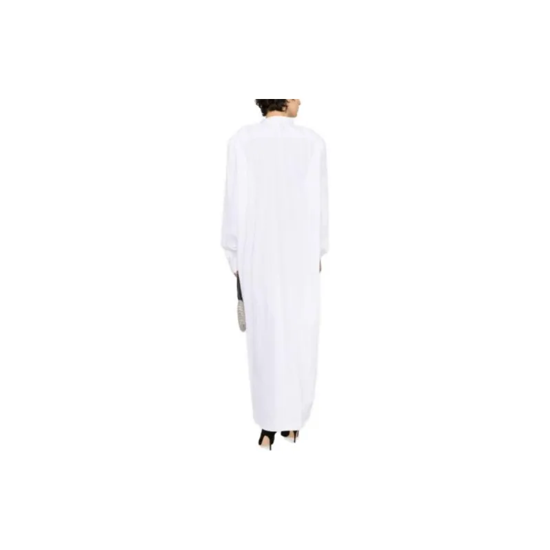 Vetements Long sleeved Cotton Maxi Shirt Dress-3