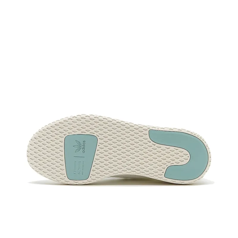 Pharrell Williams x Adidas Originals Tennis Hu J Breathable And Lightweight Kids' Training Shoes White Teenagers-4