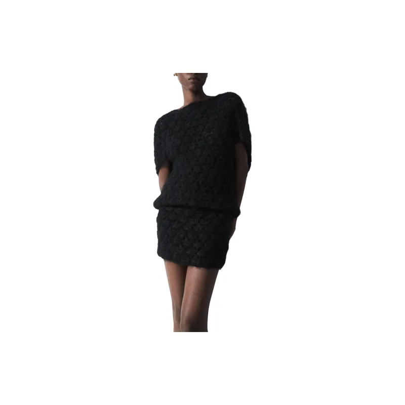 COS ATELIER Limited Series Casual Short Skirts Women's Black-1