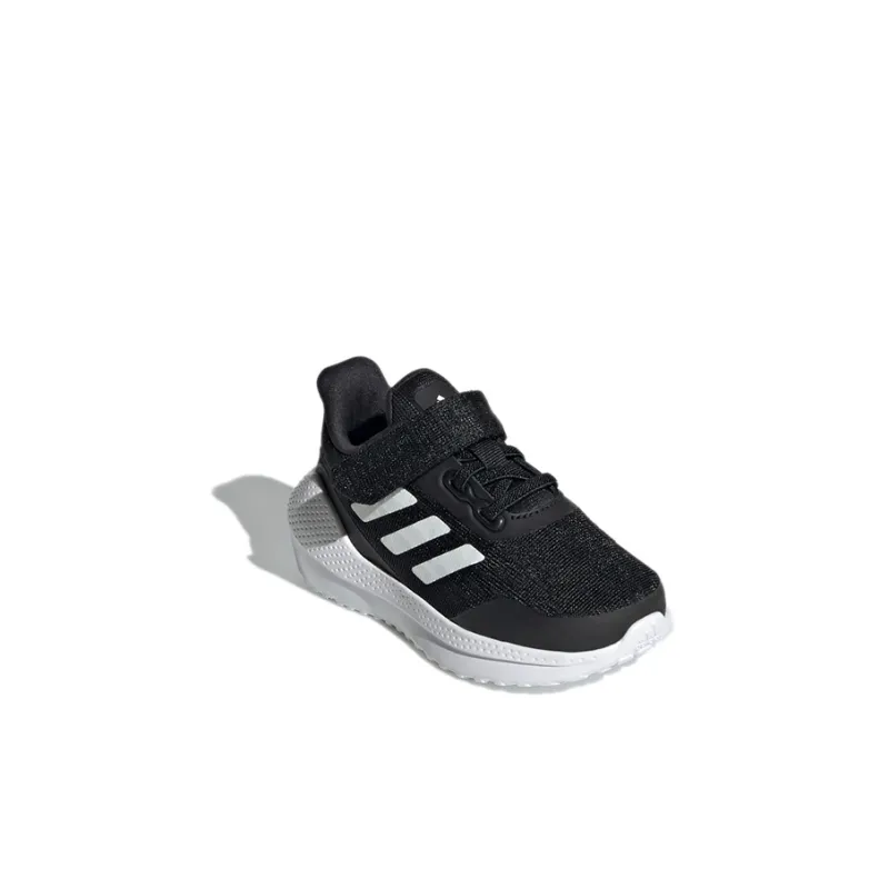 Adidas EQ21 Run El I Low Top Toddler Shoes Black White Infant And Toddler-2