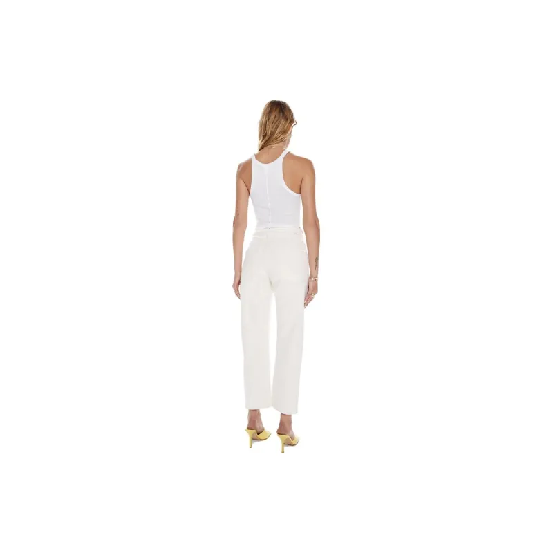 MOTHER Jeans Women's Cream White-1