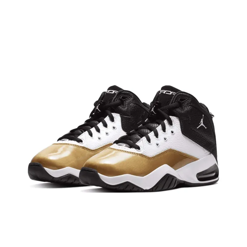 Air Jordan B'Loyal 'White Black Gold' GS-2