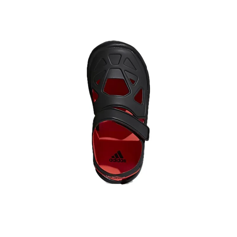 Adidas Fortaswim 2.0 Slip Resistant Children's Sandals Black Children Aged 3 7 Years Old-4