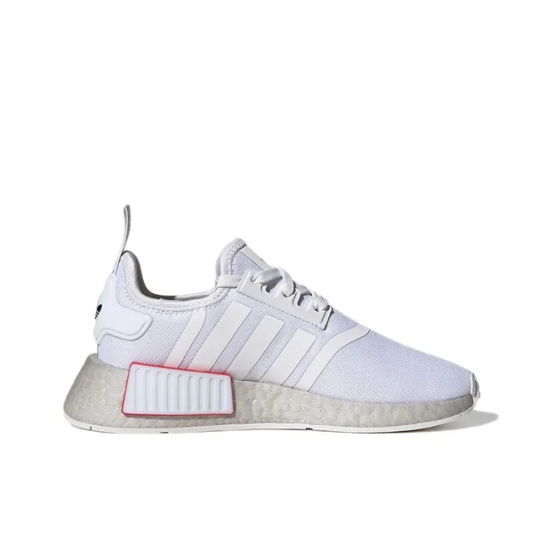 Adidas NMD_R1 Refined Big Kid 'White Grey'-1