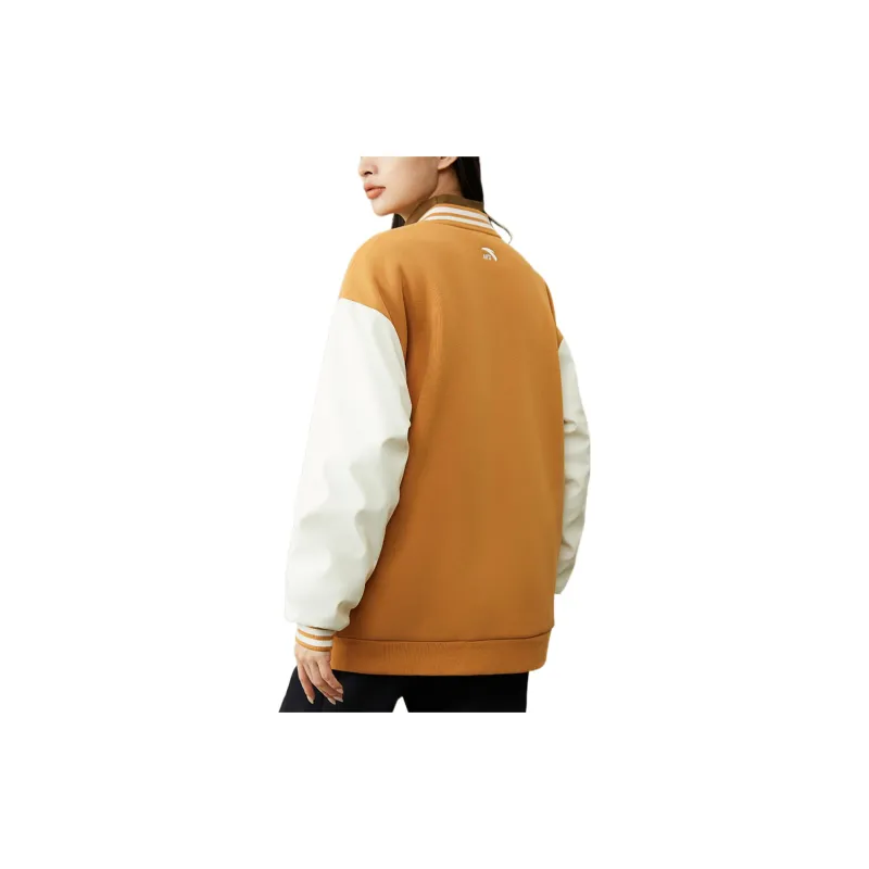 ANTA Life Collection Baseball Jerseys Women's Brown-3