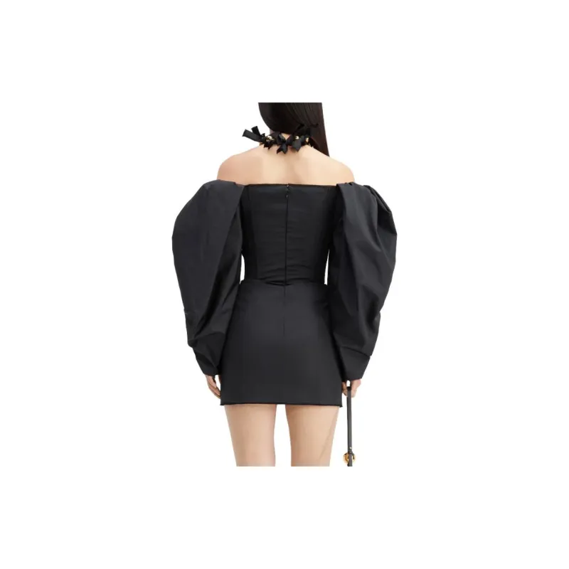 Jacquemus Long-Sleeved Dresses Women's Black-3