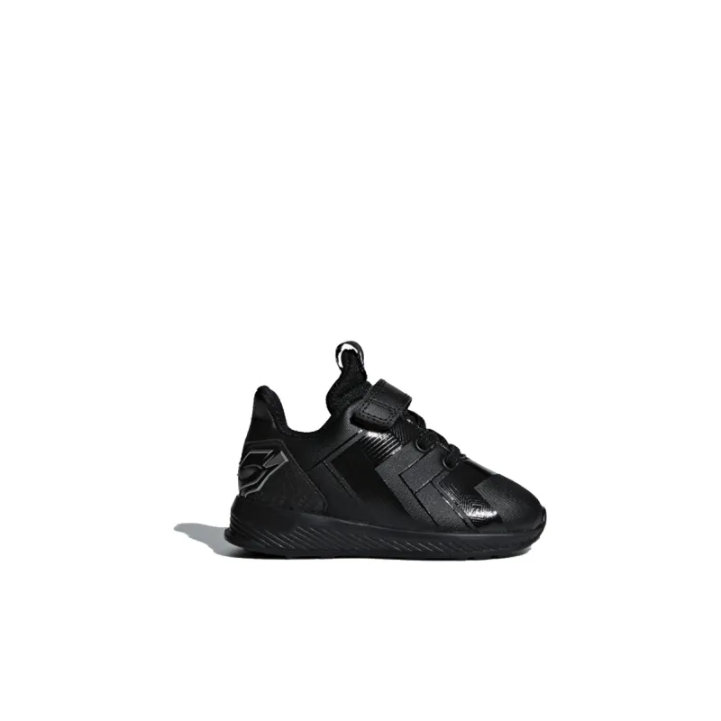 Adidas Avengers I Cushioning Abrasion Resistant Breathable Low Top Toddler Shoes Black Infant And Toddler-1