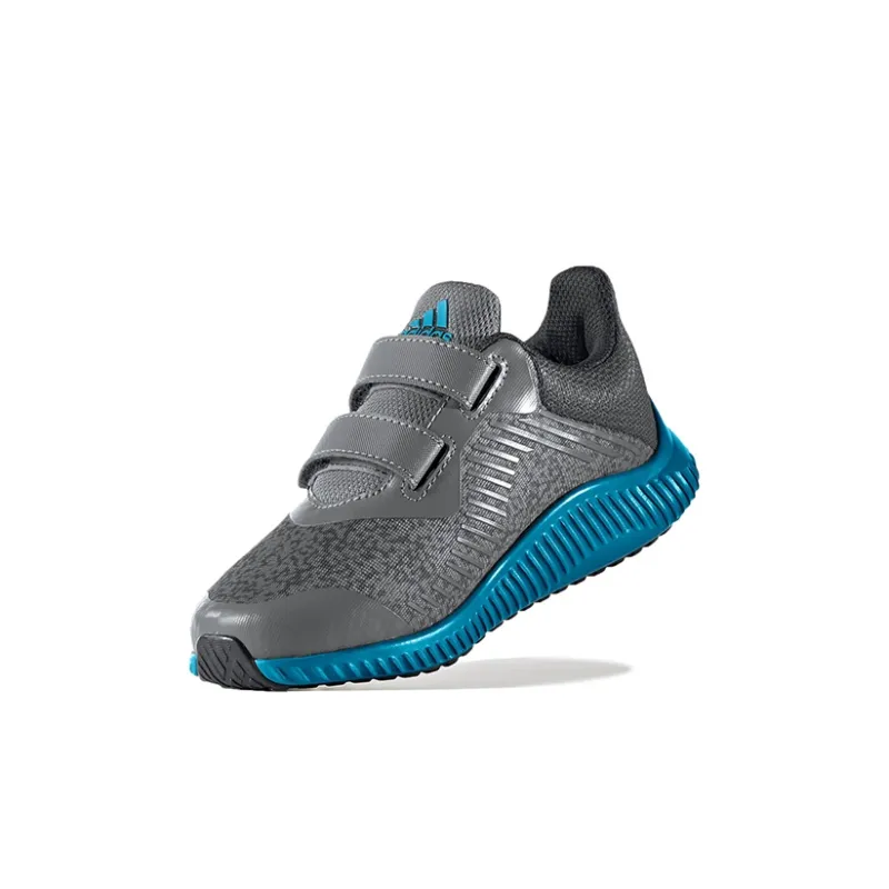 Adidas Fortarun Wide Cf K Wear-Resistant Athletic Shoes Gray Blue Multicolor Kids'-1