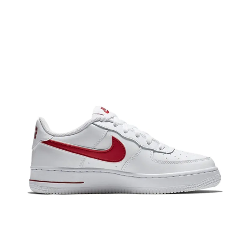 Nike Air Force 1 Low White Gym Red GS-1