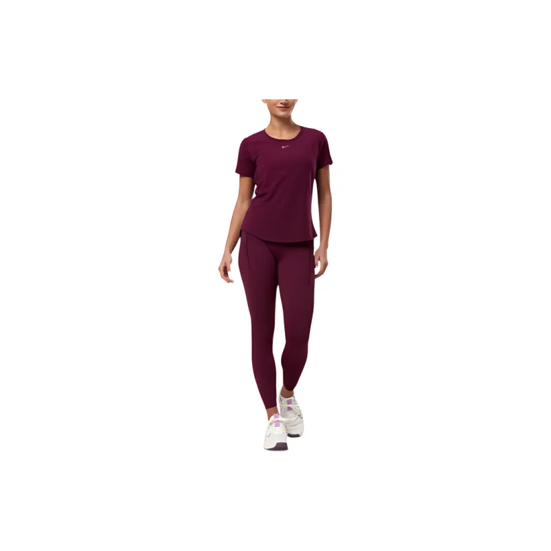 Nike T-Shirts Women's Burgundy-2