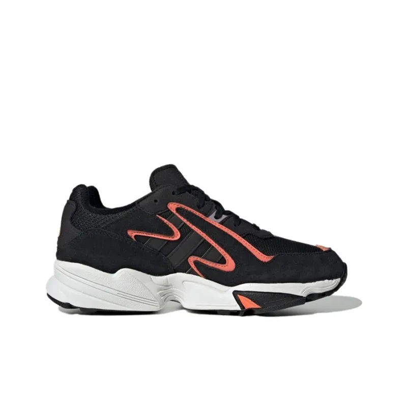 Adidas Originals Yung 96 Yung 96 Chasm J Low Top Sports Casual Shoes Black Teenagers-1