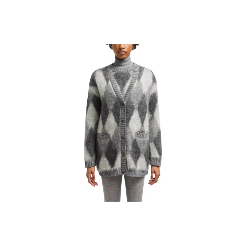 Moncler Diamond pattern Cardigan-1