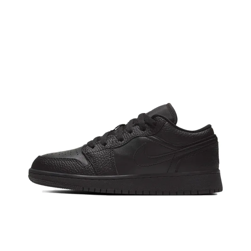 Jordan 1 Low GS Triple Black 2020-0