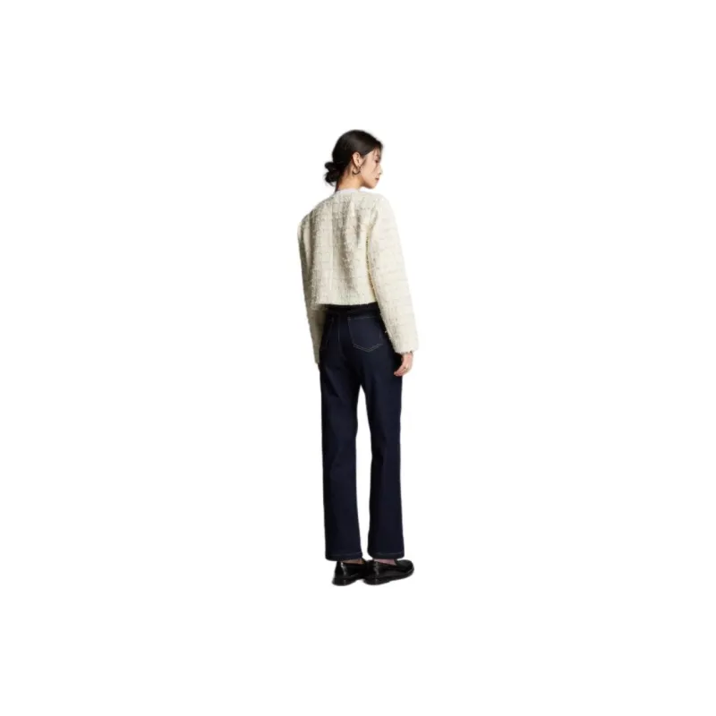 CHUMIAN Cropped Coats Women's-2