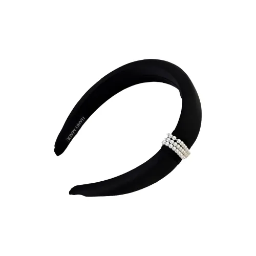 Black tones Headbands Women's