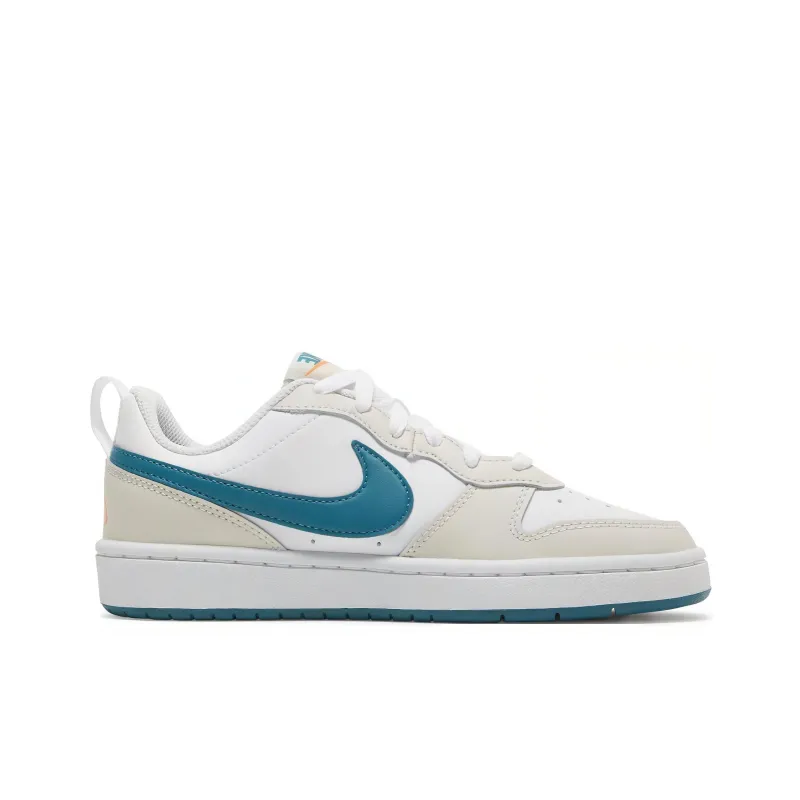 Nike Court Borough Low 2 'Grey Fog Game Royal' GS-1