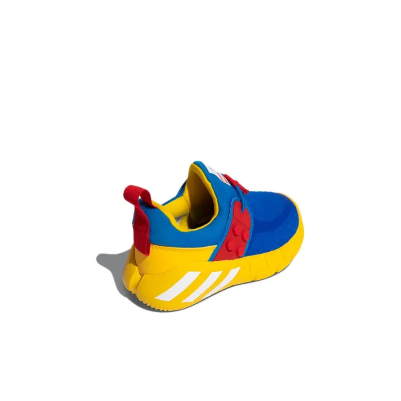 LEGO x Adidas Anti Slip And Wear Resistant Breathable Low Top Toddler Shoes Blue Yellow Red Infant And Toddler-3