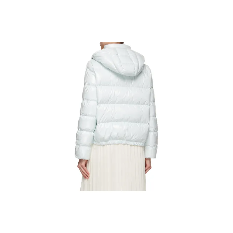 Moncler Logo Patch Zip-Up Puffer Jacket-3