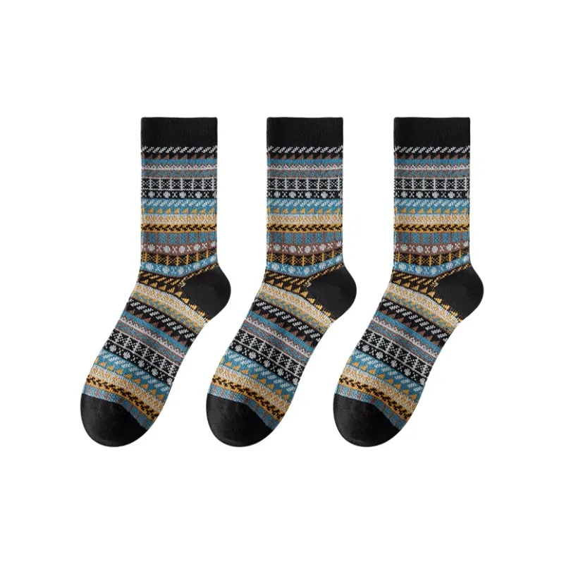 ZEROIN Mid Calf Socks Unisex 3 Pack-33