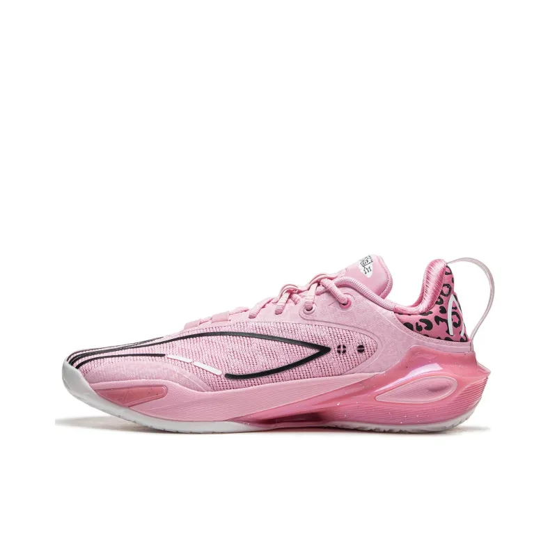 LiNing Flash Strike 11 Low Top Basketball Shoes Men's Diamond Pink-0