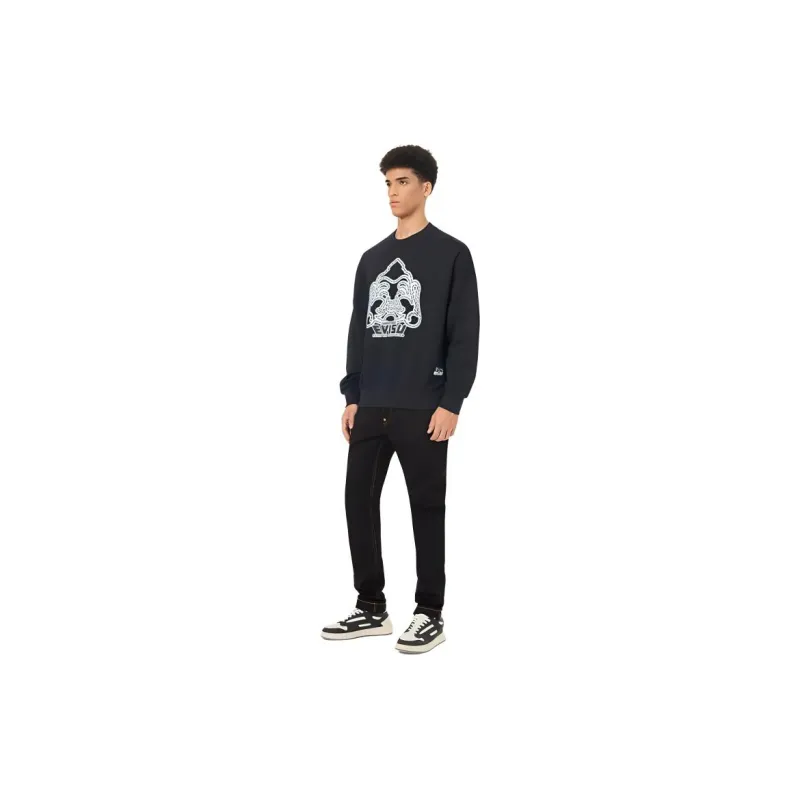 EVISU Jeans Men Denim Black-3