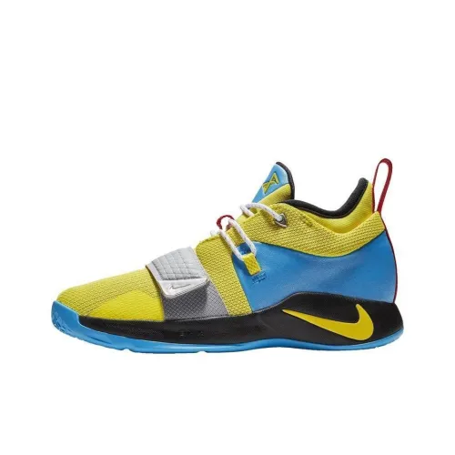 Nike PG 2.5 Opti Yellow Blue Hero GS