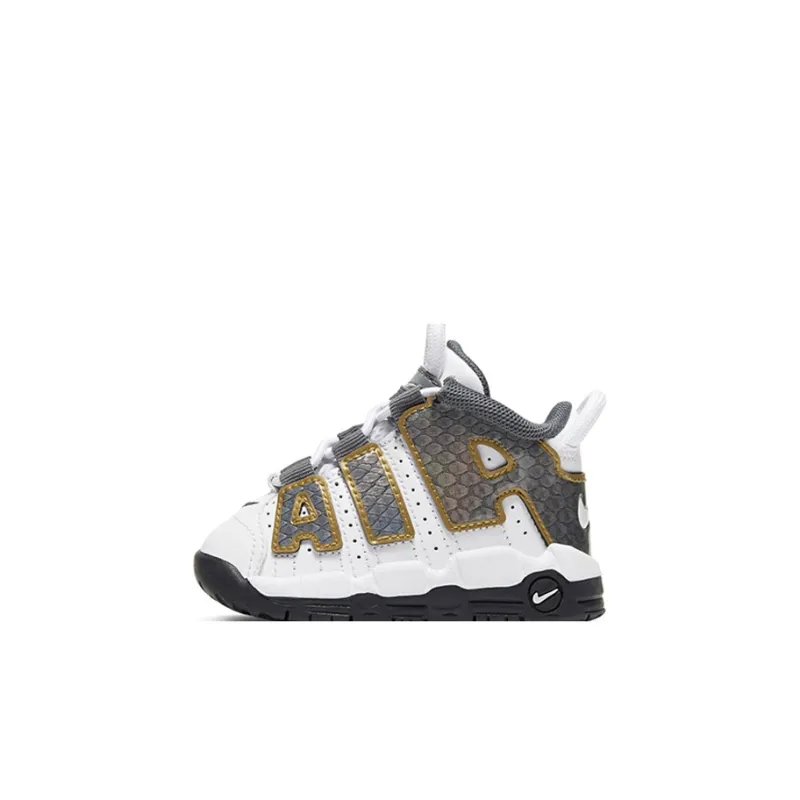 Nike Air More Uptempo White Anthracite Snakeskin TD-0