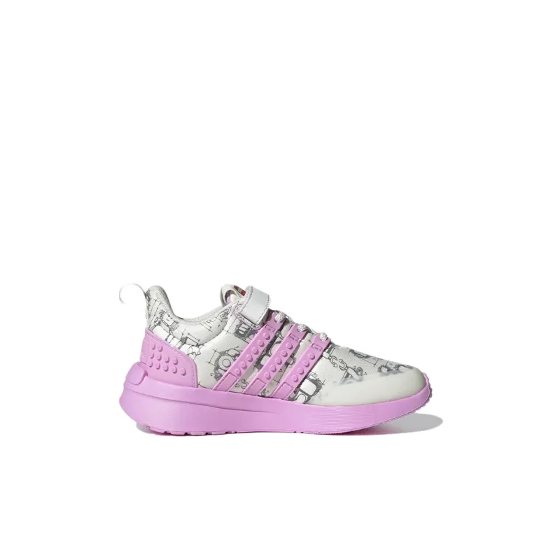 adidas LEGO X Racer TR Little Kid 'Off White Bliss Lilac'-1